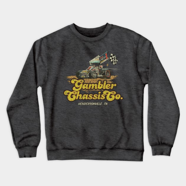 Gambler Chassis Co. 1980 Crewneck Sweatshirt by JCD666